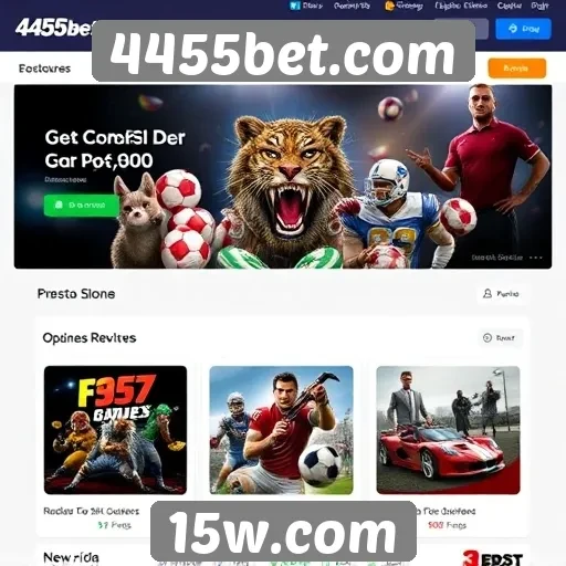 Ofertas e promoções em 4455bet.com
